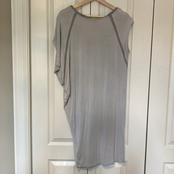 EUC Kenneth Cole Reaction grey shift dress. Size medium. - Picture 5 of 6